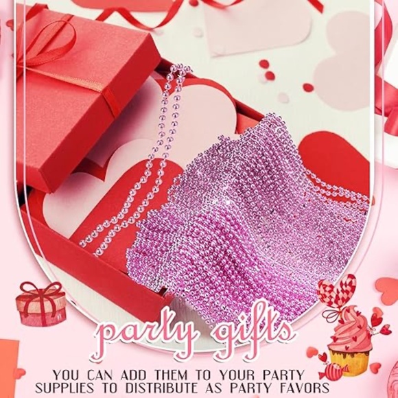 Breast Cancer Awareness Pink Beads & Accessories, 160 Pieces - Picture 14 of 16